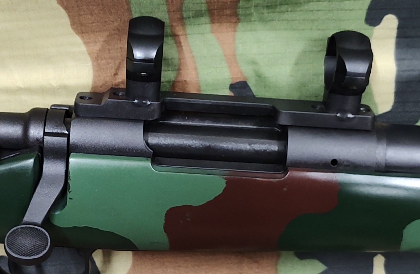 M40A1 Optics Mount Blued No Clip Slot for Remington 700 Short Action - Image 5
