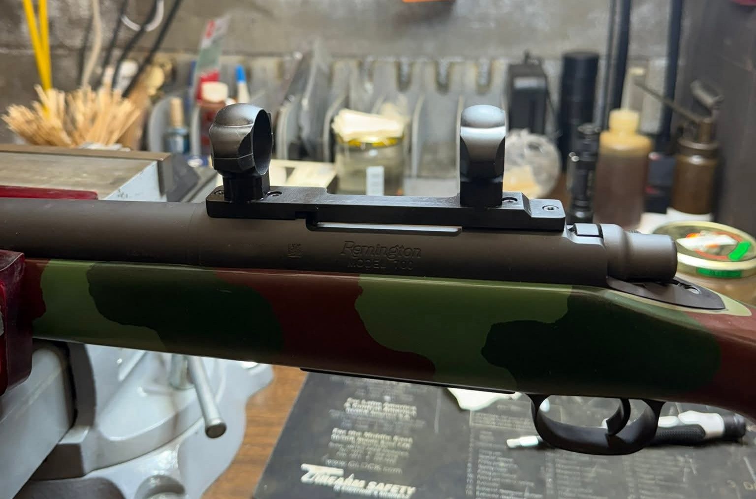 M40A1 Optics Mount Blued